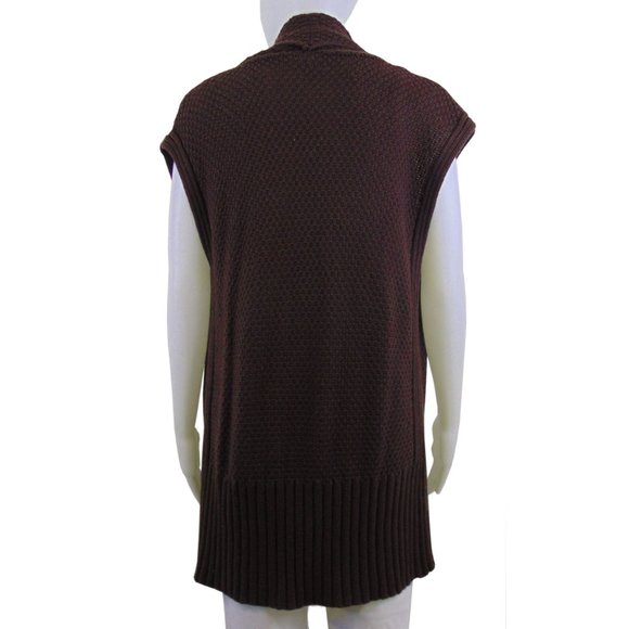 Jockey Person to Person Brown Open Cardigan (NEW) - Picture 5 of 5